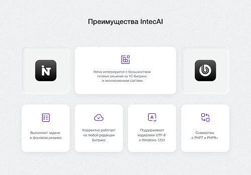 IntecAI - Chat GPT интеграция с сайтом: генерация контента, seo-текстов, мета-тегов